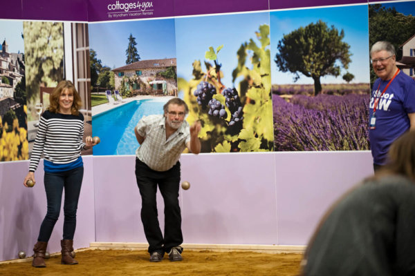 A stand at the France Show