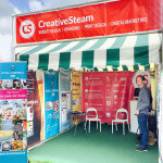 A photo of Creative Steam Stand at the Royal Cornwall Show