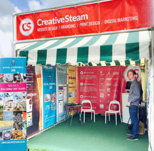 A photo of Creative Steam Stand at the Royal Cornwall Show