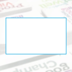 The template for a rectangle sticker