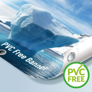 PVC Free Banner Product Detail Shot